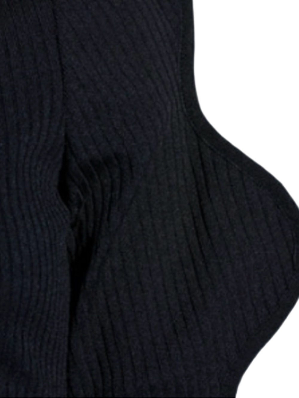 NWT AKIRA Black Wavy Structured Sleeve Ribbed Cardigan L/XL Statement Sweater - Picture 10 of 13